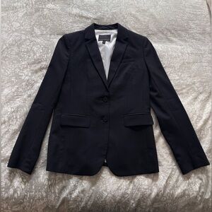 Banana Republic Italian Wool Black Blazer